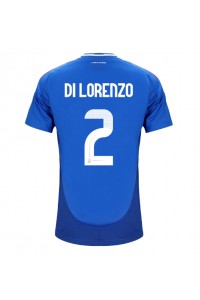 Italië Giovanni Di Lorenzo #2 Voetbaltruitje Thuis tenue EK 2024 Korte Mouw